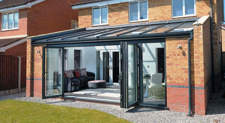 Aluminium Bi-Folding Doors Weybridge