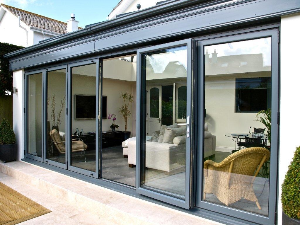aluminium patio bi-fold doors Farnborough