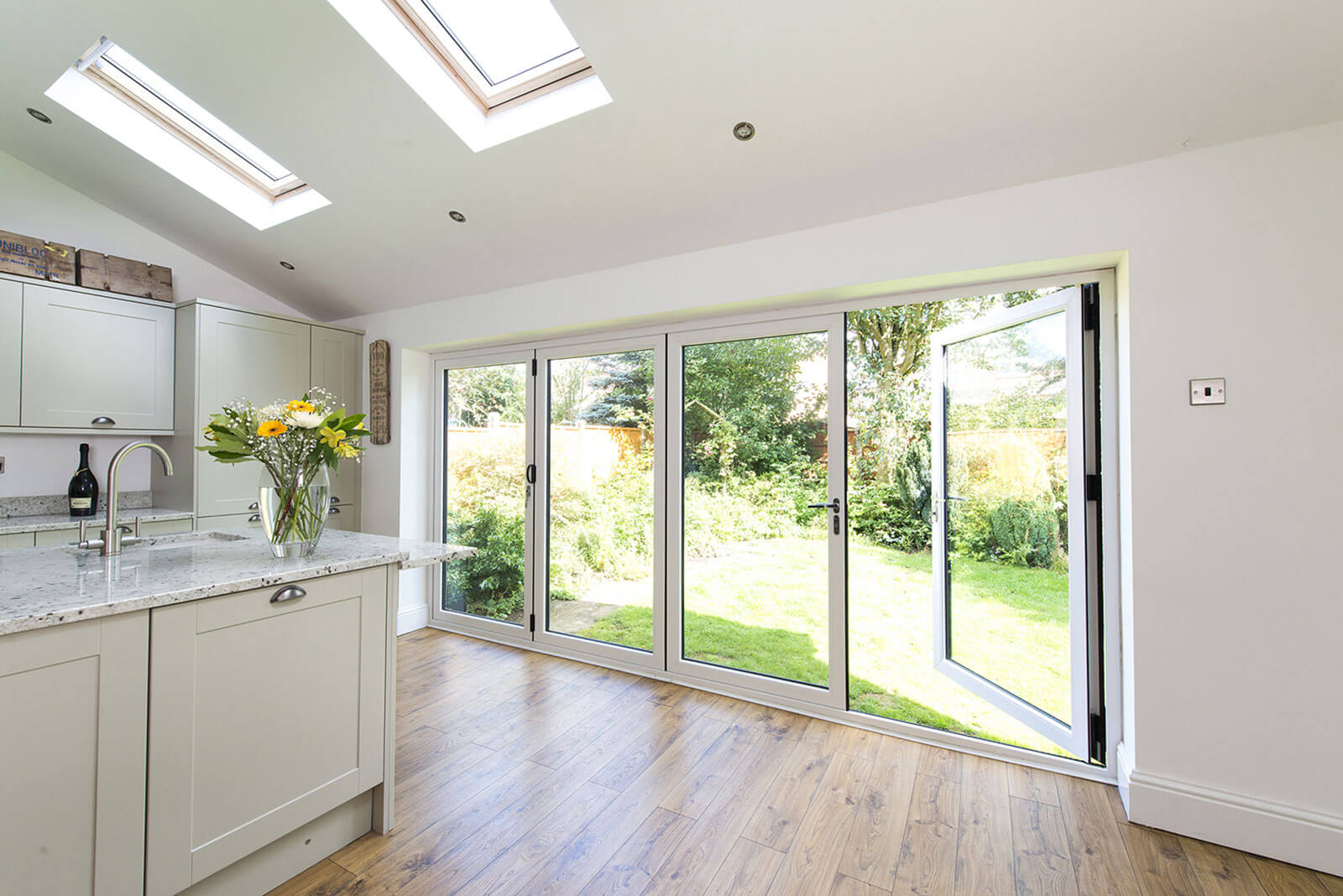 bifold doors for kitchens prices