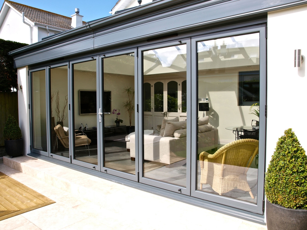 aluminium bifold doors design